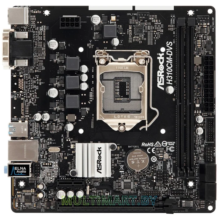 Материнская плата ASRock H310CM-DVS